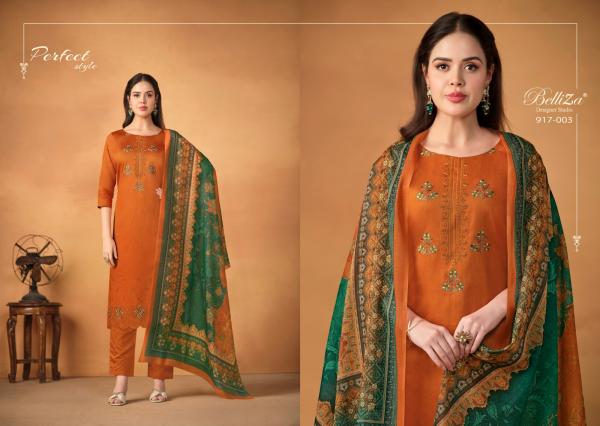 Belliza Jashn E Ishq Vol 8 Cotton Embroidered Dress Material